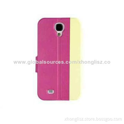 Contrasting Colors Matching Design Leather Case with Stand Function, OEM/ODM Orders Welcomed